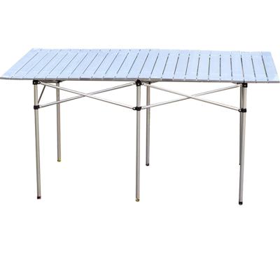 China Heigt Adjustable Heigt Picnic Camping Folding Table Outdoor Portable Lightweight Aluminum Folding Table Height Adjustable for sale