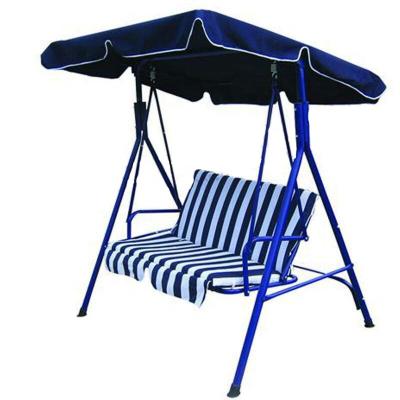 China Super Comfortable Swing Hanging Leisure Outdoor Garden Swing 2 Seat Patio Swing Chair With Canopy for sale