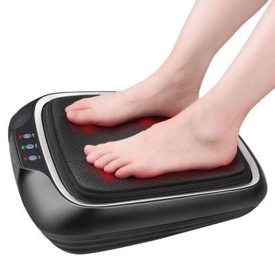 China 3 Speed ​​Adjustment Foot Massager with Heat, Shiatsu Heated Electric Foot Massager, Deep Kneading Feet and Back Massager for sale