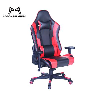 China (Size)Adjustable High Quality Custom Made Sports Game Racing Extended Seat Office Chair With Footrest for sale