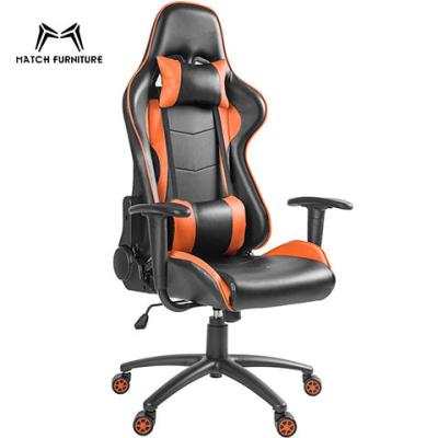 China Removable Cover PU Metal Frame Metal Frame Home Office Furniture Luxury Modern Leather Computer Gaming Chair for sale