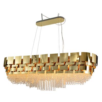 China Wholesale Modern Decorative Indoor Lighting Chrome LED Crystal Chandelier Lighting Luxury K9 Chandeliers Ceiling Lamps For Dining Room Crystal Lighting for sale