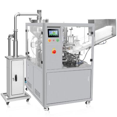 China Aluminum Food Tube Filler And Automatic Sealer Cosmetic Tube Filling Sealing Machine for sale