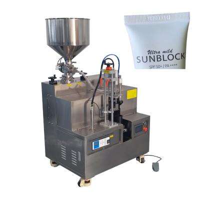 China Food supplier professional plastic soft tube tube filling sealing machine for sale for sale