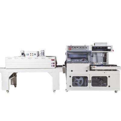 China Automatic Food Carton Box Heat L Bar Sealer Shrink Tunnel Wrap Wrapping Machine for sale