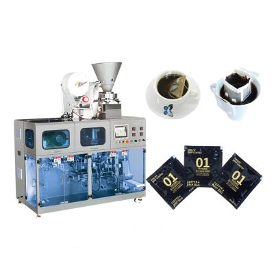 China Food Coffee Filter Paper Bag Ear Drip Coffee Bag Hanging Coffee Packaging Machine for sale