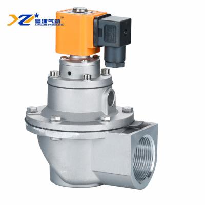 China General High quality air Solenoid pulse valve 24V direct pass electromagnetic diaphragm valve 1 1/2 inch IP65 for dust collector for sale