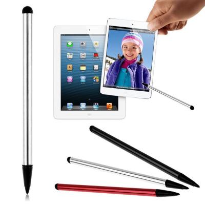 China Resistance and Capacity Stylus Aluminum Alloy Stylus Pen for iPad New Stylus Pen for Touch Screen 2 in 1 Promotional Pen with Screen Stylus for sale