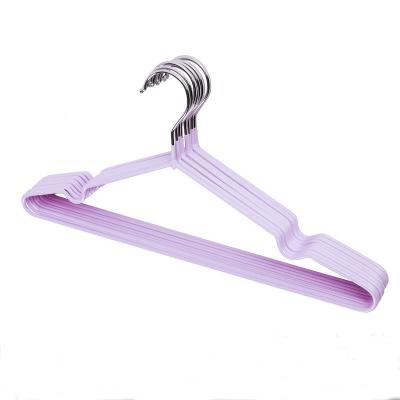 China Wardrobe Bulk Non Removable Cloth Hanger Stainless Steel Metal Clothes Hangers For Cloths for sale