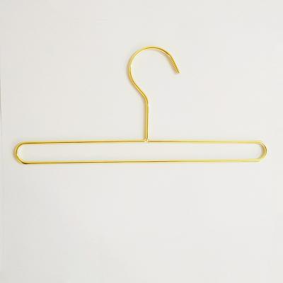 China Wardrobe Gold Cloth Drying Towel Bathroom Metal Hangers for sale