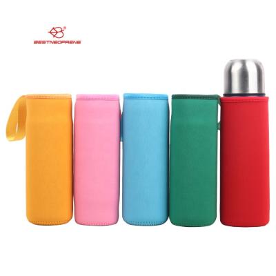 China Amazon Product Thermal Waterproof Neoprene Water Bottle Hot Selling Glass Sleeve For Office for sale