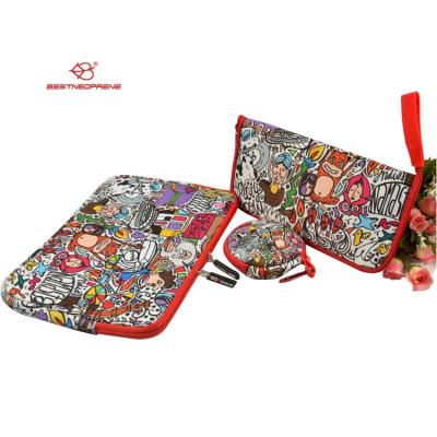 China 2019 New Design Custom Printing Neoprene Laptop Sleeve Eco - Friendly For Air Pro for sale