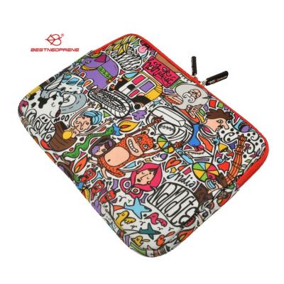 China Eco-friendly Wholesale Colorful Promotional Neoprene Tablet Pocket Custom Printed Laptop Sleeve for sale