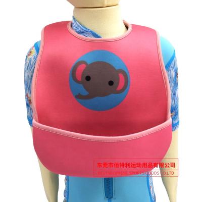 China 2019 Hot Selling Neoprene Product Waterproof Baby Bib Long Sleeve Sustainable Set For Kids for sale