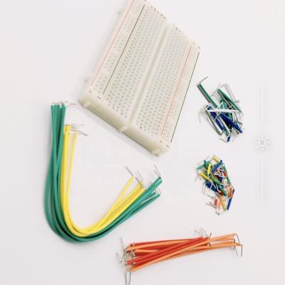 China Original Manufacturer Electronic Test 400 Point PCB Board Pre Cut Solid Wire Diy Kit For Electronic Test Wire 319030000 Breadboard for sale