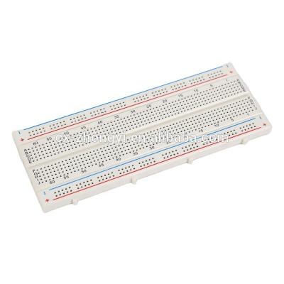 China 17.5*6.3*0.85cm Plastic Breadboard Link Point PCB Solderless 840 ABS for sale