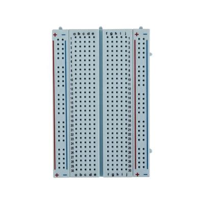 China ABS Plastic 400 Dots Colorful Round Hole Breadboard for sale