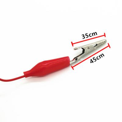 China Eco-Friendly Battery Holds Small Cable Jumper Wires With Alligator Staple Clips for sale