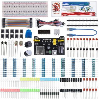 China / Electronics Fun Component Kit with Jumper Wire Breadboard Compatible with STM32, raspberry pi for sale