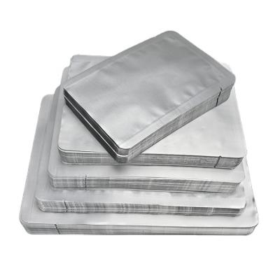 China Moisture Proof Custom Moisture Barrier Aluminum Foil  vacuum bag Food grade BPA Free clear vacuum pack for food 3-sides seal for sale