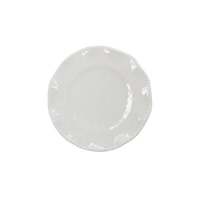 China Sustainable High Quality Melamine Dinnerware Pearl White Plates Kitchen Melamine Dinner Table Fruit Dishes for sale