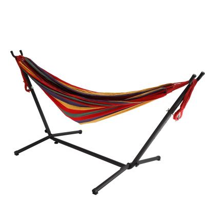 China Durable FengRen Patio Yard Hammock Stand Iron Pipe Swing Folding Hammock Stand For Park Garden Balcony for sale