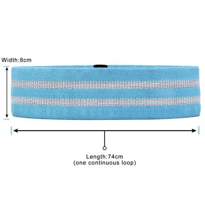 China Durable Portable FengRen Fabric Booty Exercise Bands For Legs And Butt Strength Hip Bands for sale