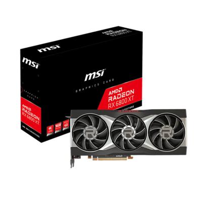 China Workstation Xt 16gb Z Trio Gdrr6 256 Bit X Gddr6 Xtrio Msi Game Radeon Rx 6800 for sale