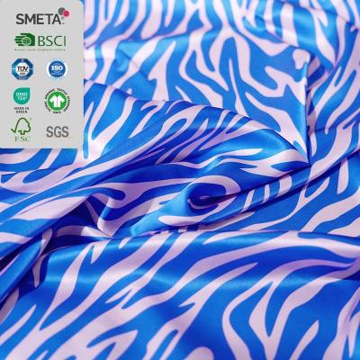 China Organic New Fashion 114cm Blackberry Listing Top 100% Pure Natural Silk Printing Fabric With Oeko Tex100 Custom Size for sale