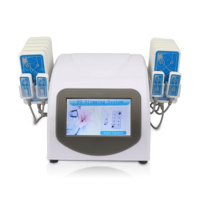 China Portable Manual Skin Rejuvenation Diode Lipolysis Precio De Lipolaser Slimming Machine for sale