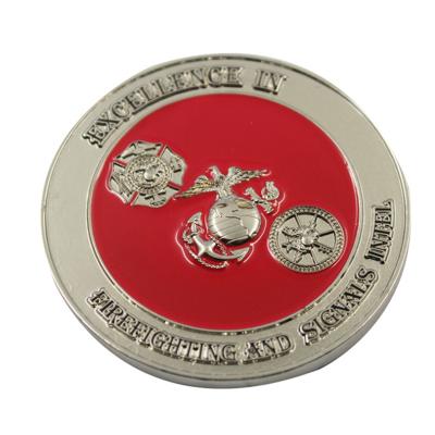 China Factory Direct Design Custom Metal Challenge Coin For Awards Te koop