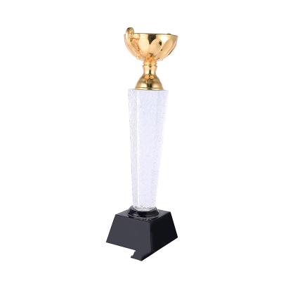 Κίνα 17 Years Of Professional Custom Metal Football Trophy Logo High Quality Grammy Soccer Sports Metal Trophy προς πώληση