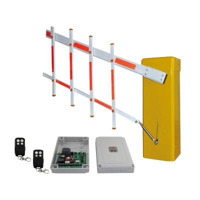 China Traffic Access Control Heavy Duty Parking Boom Solar Power AC220V/DC Parking Automatic Barrier Gate for sale