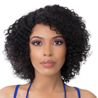 China Remy Hair Vendor Full Straight Machine Made Wig Bob Curly Human Hair Wig Full Lace Wig for sale