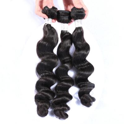 China Cheap High Quality Virgin Brazilian Hair Curly WAVE Hair 10a Loose Deep Wave Hair Bundles 10a Deep Loose Wave Hair Bundles for sale