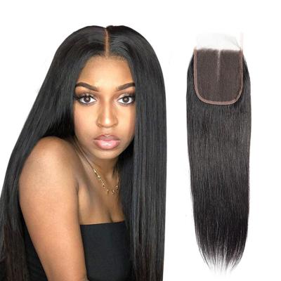 China Wholesale Silky Straight HD Wave Trends New Thin Swiss Lace Headband Transparent Thin Swiss Closure , Cuticle Aligned Virgin Hair Pre Plucked HD Lace Closure for sale