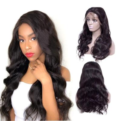 China Wholesale Price Current Big Mink Body Wave Virgin Brazilian Hair Body Wave Bleached Knots Natural Hairline 13x4 Free Part Lace Headband for sale