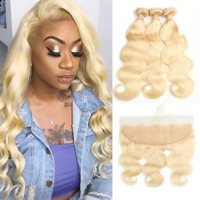 China Straight 613 Virgin Hair Cuticle Aligned Bundle, 10a Virgin Unprocessed Human Hair, 10a Brazilian Mink Hair Bundles Wholesale for sale