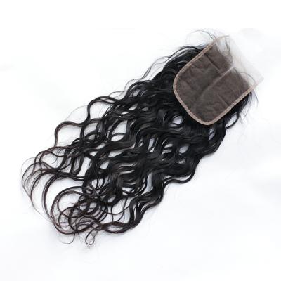 China Cheap Virgin Brazilian Silky Straight Wave Cuticle Aligned Closure 4x4 Human Hair Frontal Swiss Lace Closure And Frontal Natural Wave for sale