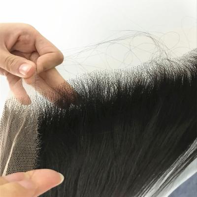 China Wholesale Cheap Sheer Swiss Lace Closure Wave 13x6 13x4 Hd Lace Frontal Headband Silky Straight Hair , Thin Hd Lace Frontal Closure for sale