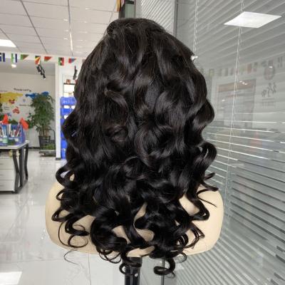 China All Kinds Brazilian Hair Wigs Loose Curly Transparent Lace Frontal Wig 13x4 Deep Wave Front Wig for sale