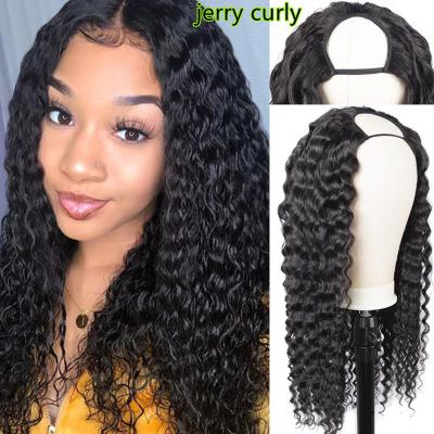 China High Quality Single U Piece Dispenser Wig Silky Straight 100% Wave Hair No Tangle No Shedding No Hair Wigs Chemical Process Supplier for sale