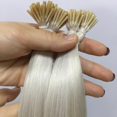 China Wholesale good quality silky straight wave double drawn tips pre bonded virgin remy hair microlink beads hair extensions for sale