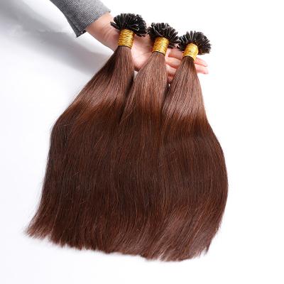 China Wholesale Cheap Silky Straight Wave Factory Price Russian Nail U Tip Double Hair Extensions 100% Remy Hair Keratin Hair Extensions for sale