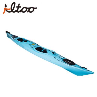 China Water Activity LLDPE Material Double Seats Ocean Kayak for sale