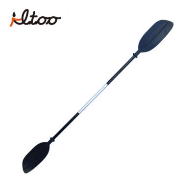 China 2 Pieces Aluminum Kayak Paddle Shaft Plastic High Strength Cheap With Surfer for sale