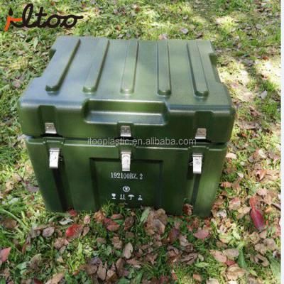 China Waterproof shockproof dustproof dental equipment carry round big wheels pe suitcase case pp plastic tool trolley case for fruit for sale