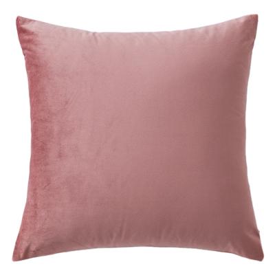 China High Quality Anti-static Velvet Cushion Cover Plain Pillow Covers For Living Room Bedroom 18x18 20x20 for sale