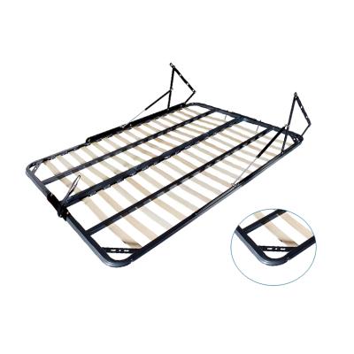 China 2021 UK Market Hot-selling Convertible Lift Up Frame Storage Metal Bed With Folding VT-14.010 for sale