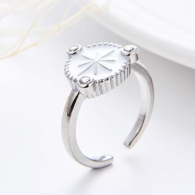 China Fine Romantic Wedding Jewelry Star Zircon Around Open Ring for sale